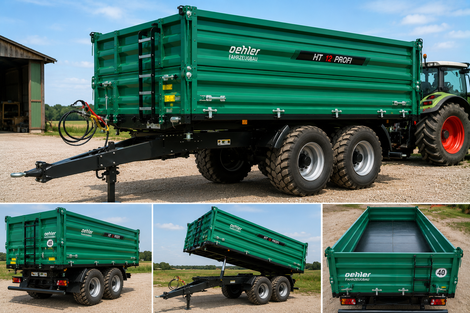 Tandem Anhänger HT 12 Profi